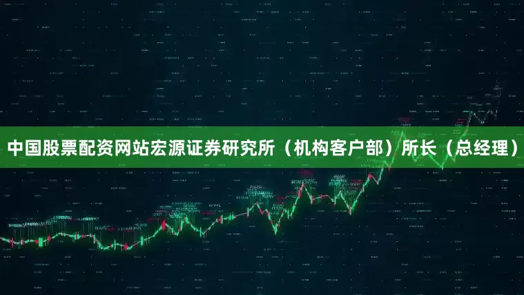 中国股票配资网站宏源证券研究所(机构客户部)所长(总经理)