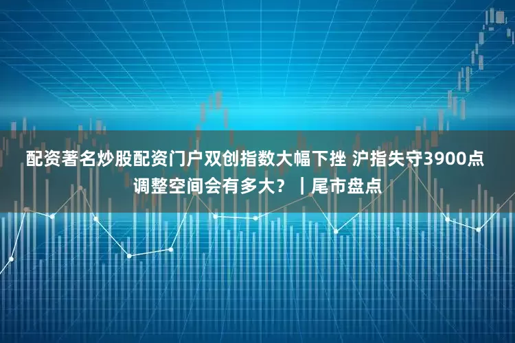 配资著名炒股配资门户双创指数大幅下挫 沪指失守3900点 调整空间会有多大？｜尾市盘点
